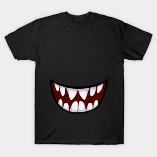 Big and scary monster's mouth T-Shirt